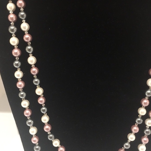 Fresh water multi color necklace - Picture 2 of 3